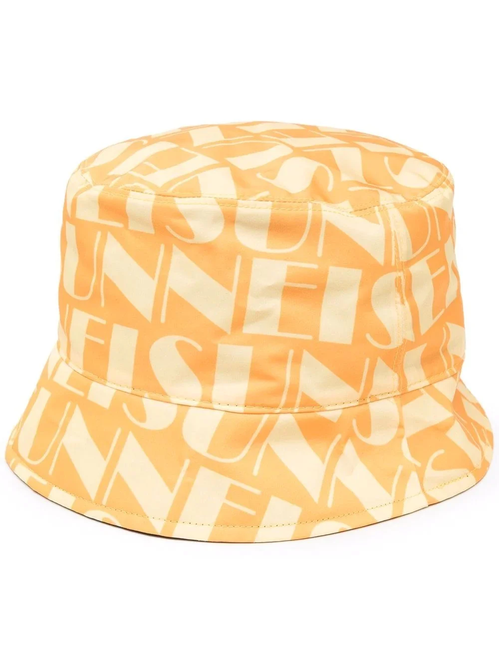 logo-print reversible bucket hat - 1