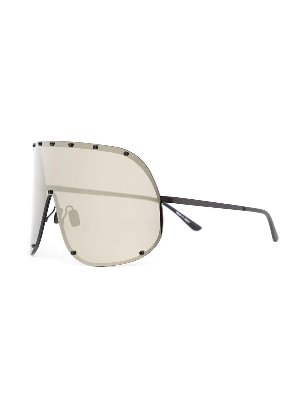 oversized mirrored sunglasses - 2