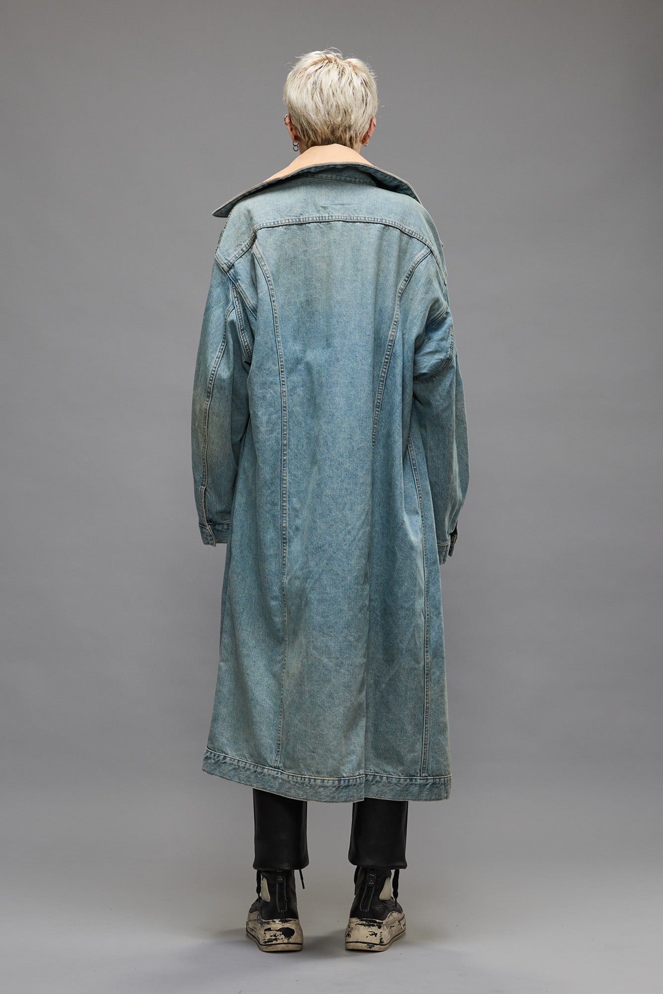 KAT TRUCKER COAT - CORBET BLUE - 3