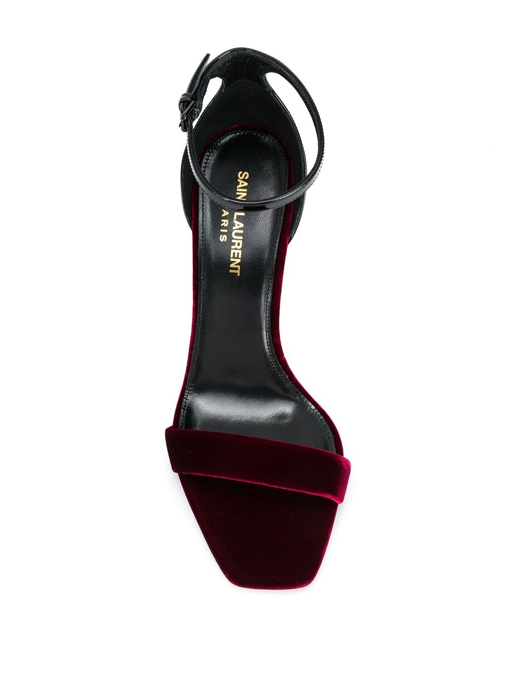 Amber 85mm velvet sandals - 4