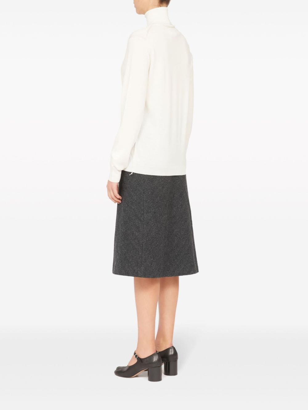 high-neck merino-wool jumper - 5