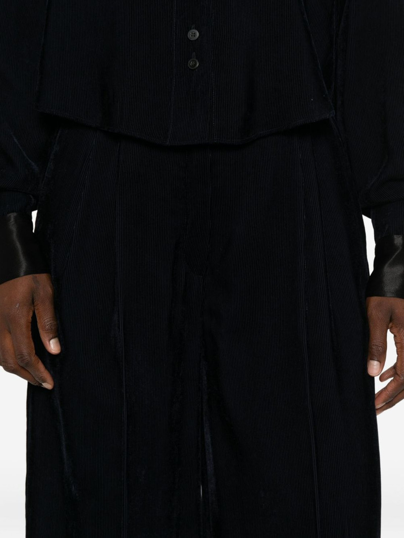 pleated wide-leg trousers 5