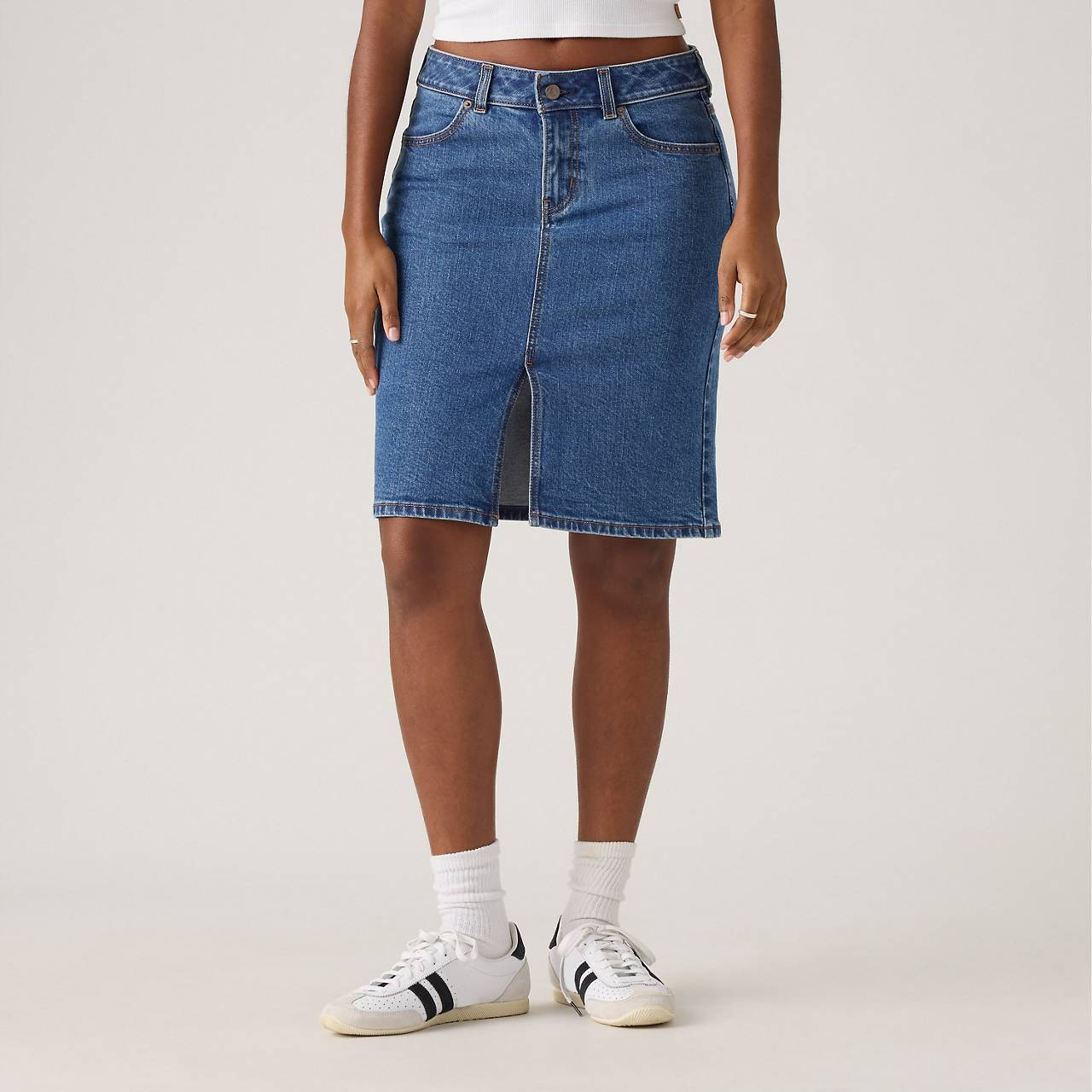LOW MIDI SKIRT - 4