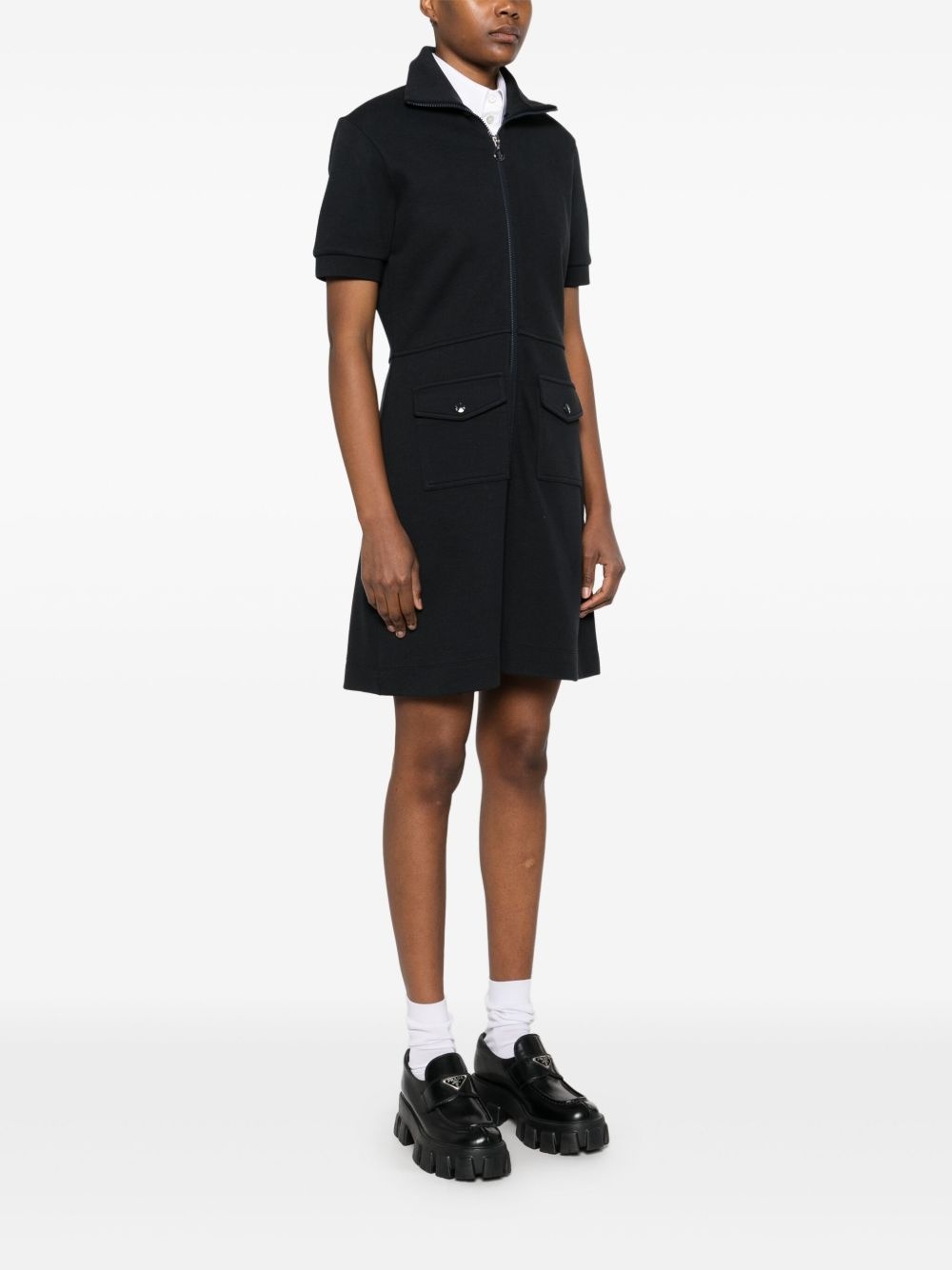piquet polo mini dress - 3
