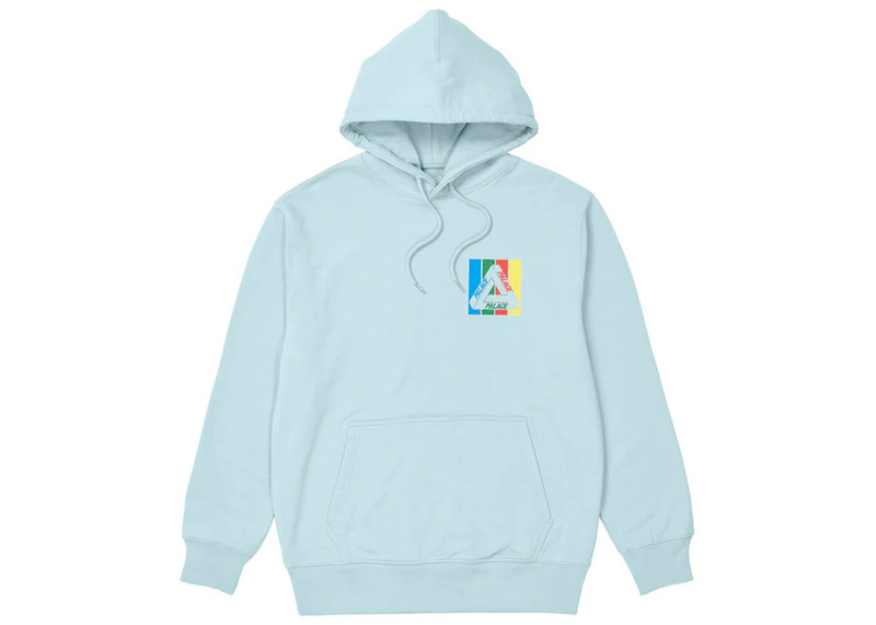 PALACE Palace Tre-Emb Hood Blue outlook