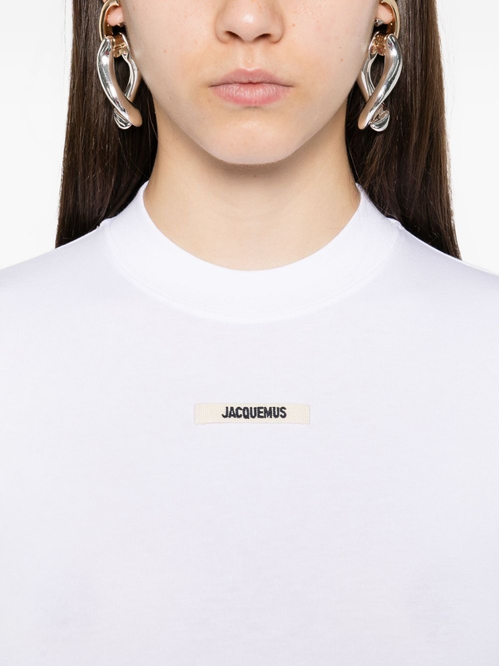 logo-patch long-sleeve T-shirt - 5