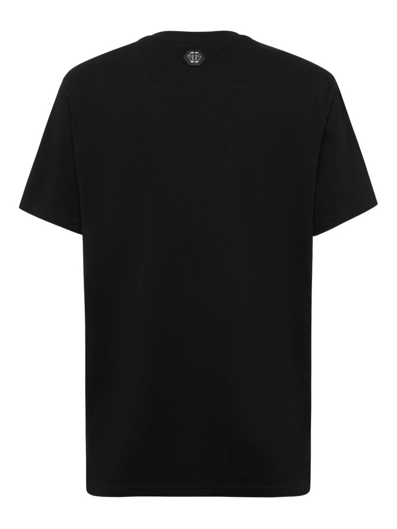 PHILIPP PLEIN crystal-logo T-shirt outlook