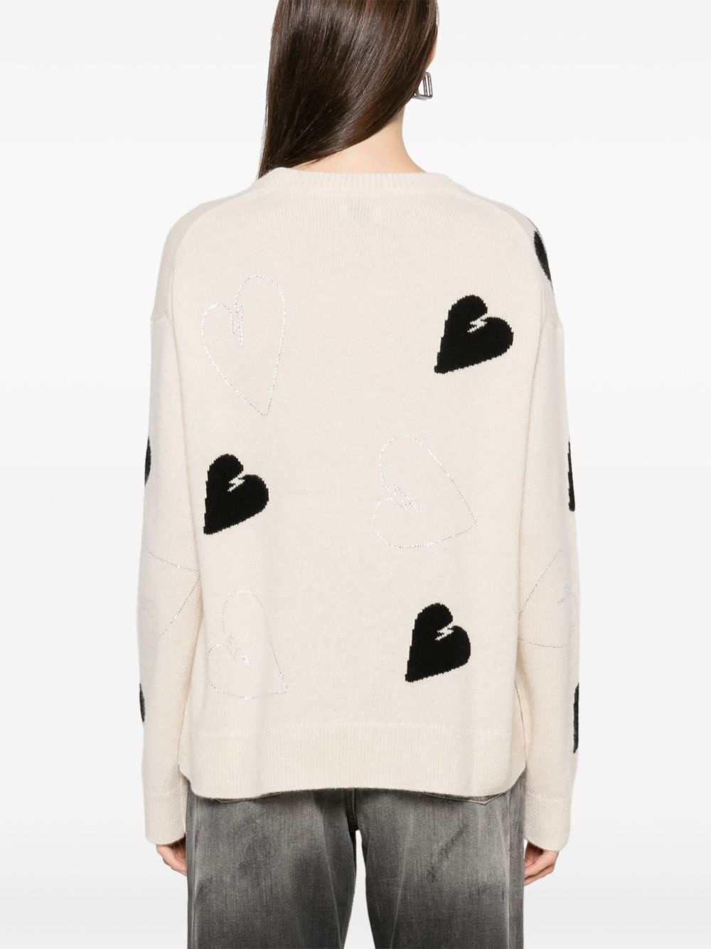 heart sweater - 4