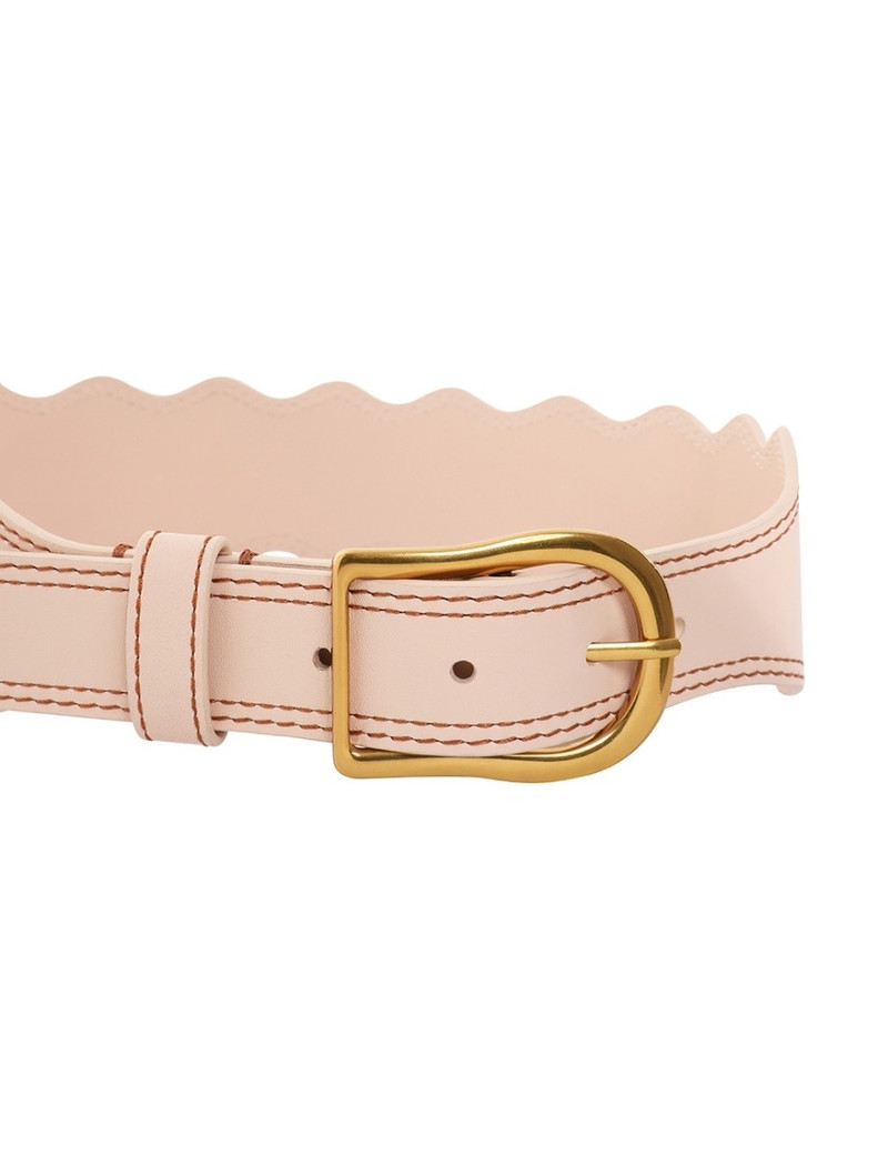WAVE LEATHER WAIST BELT 3