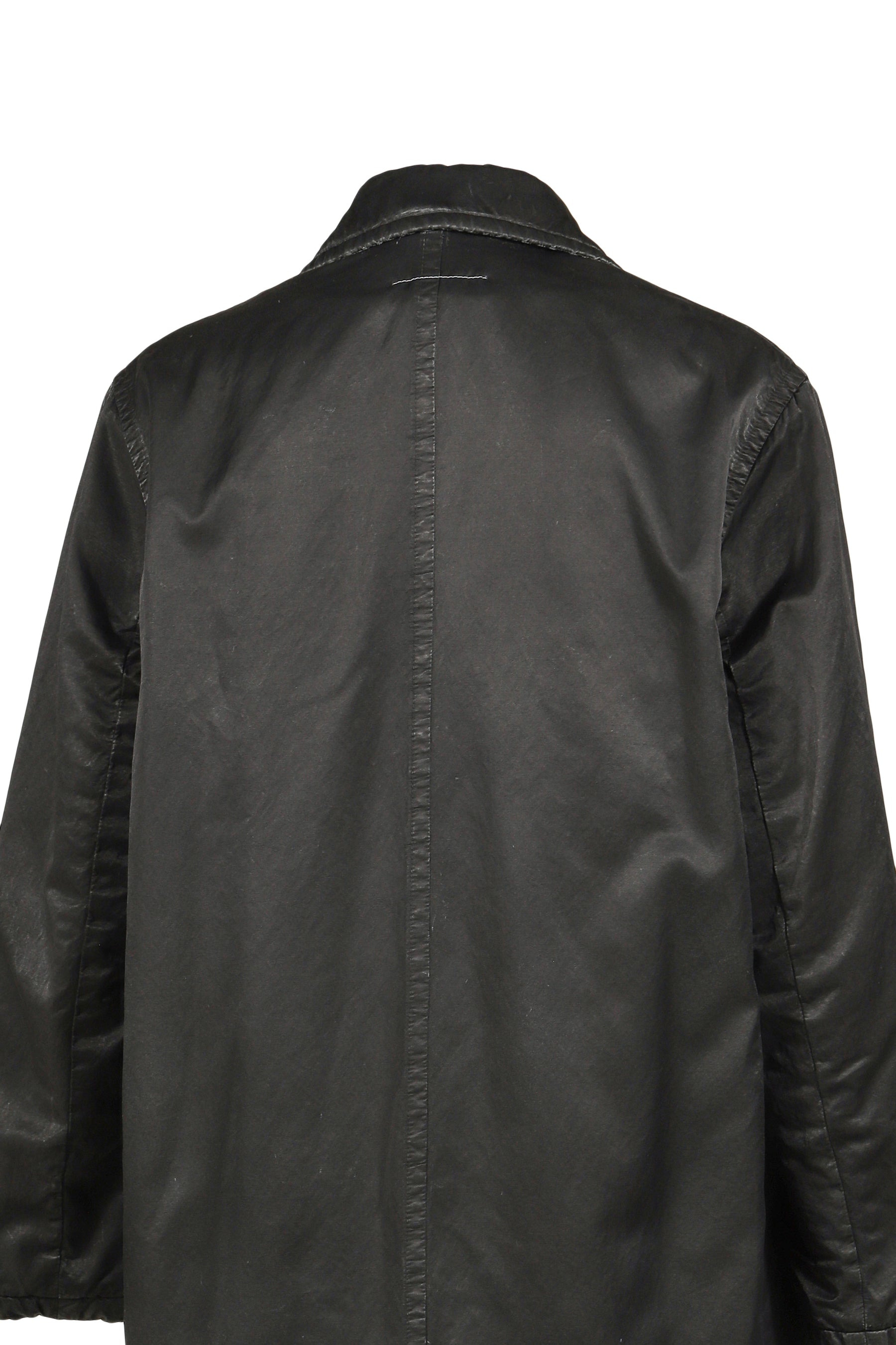 COAT / WASHED BLK - 5