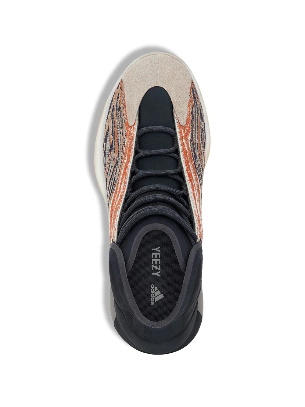 Yeezy QNTM 'Flash Orange' sneakers - 3