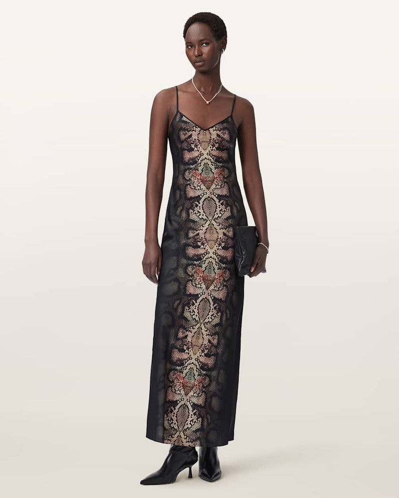 ALLSAINTS BRYONY MAXI SLIP DRESS outlook