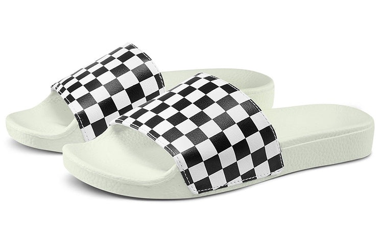 (WMNS) Vans Slide-On 'Checkerboard - White Black' VN0004LG27K - 2