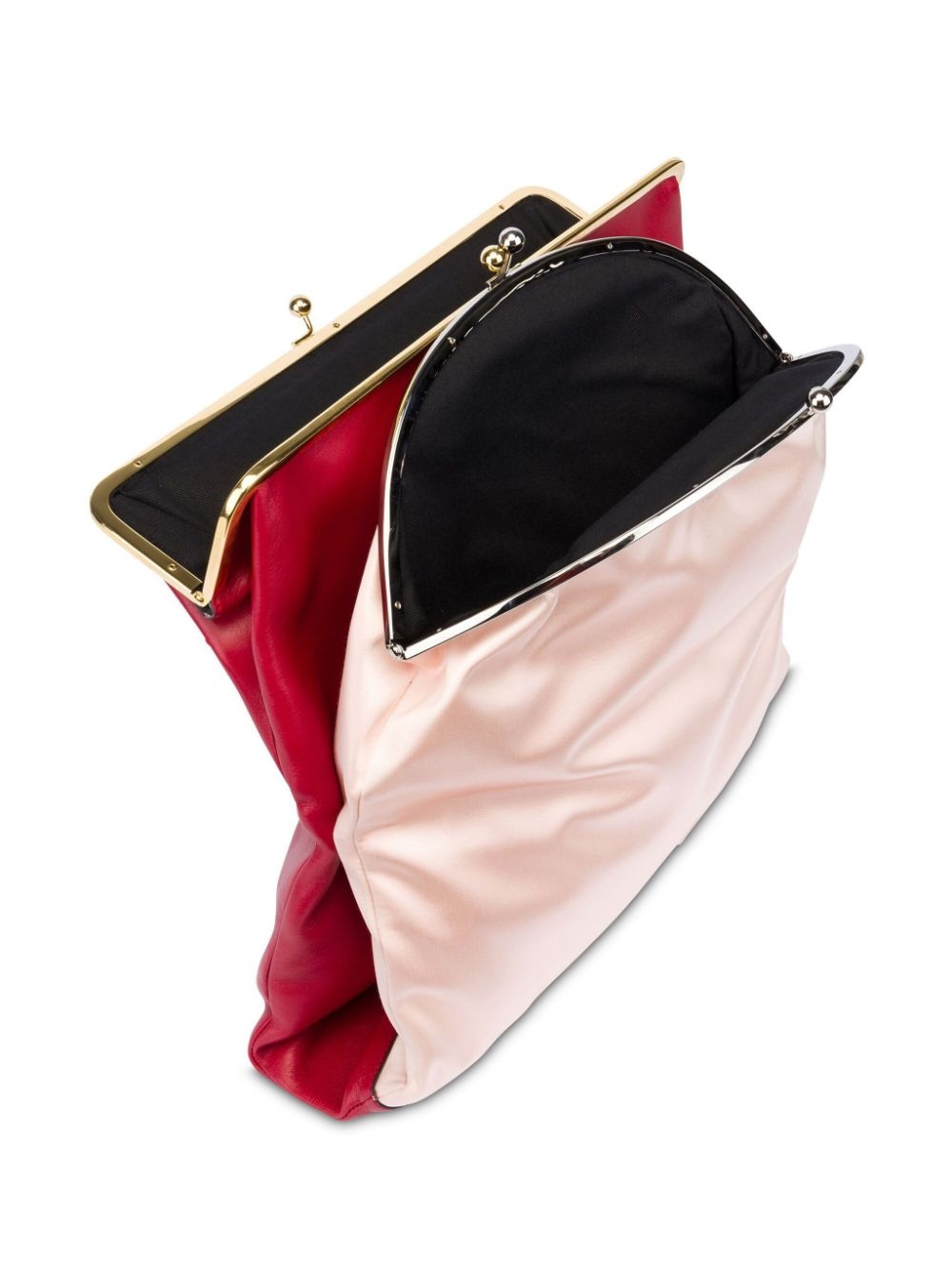 ball chain shoulder strap clutch - 3