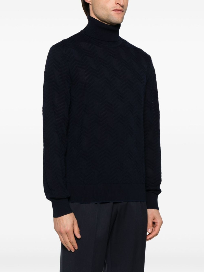 turtleneck chevron 스웨터 3
