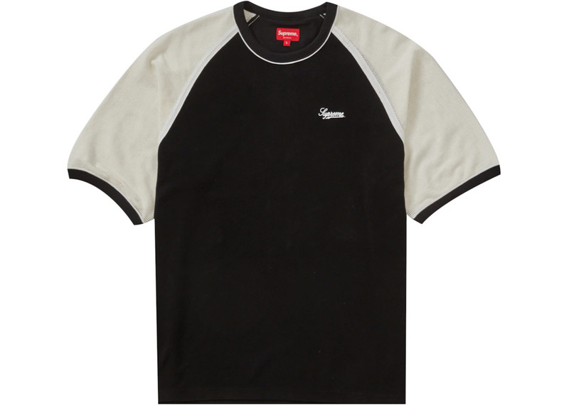 Supreme Terry Raglan S/S Top Black 1