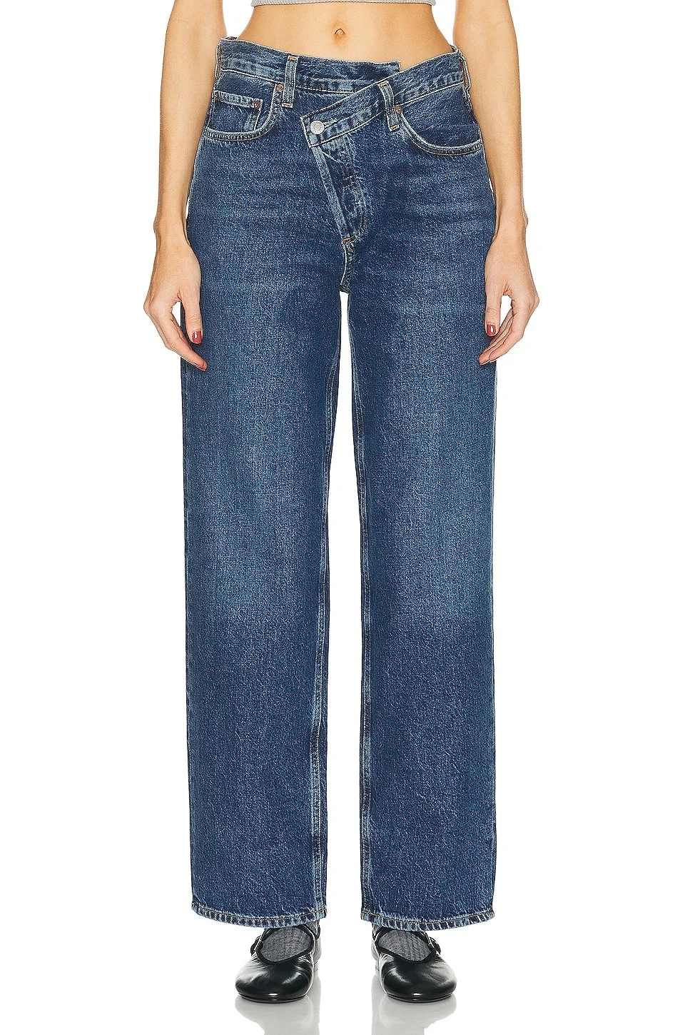 Criss Cross Straight Leg - 1