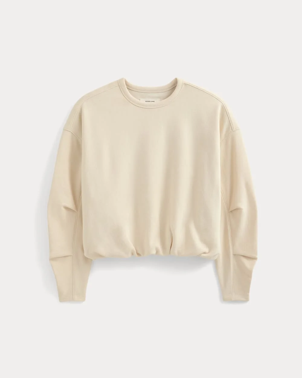 LIGHTWEIGHT TERRY BUBBLE SWEATSHIRT - 1