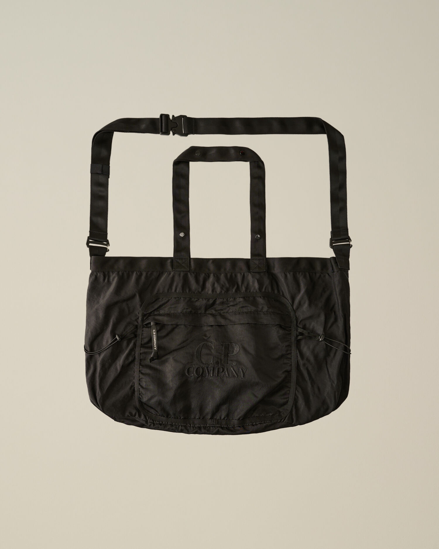 Nylon B Crossbody Messenger Bag - 1