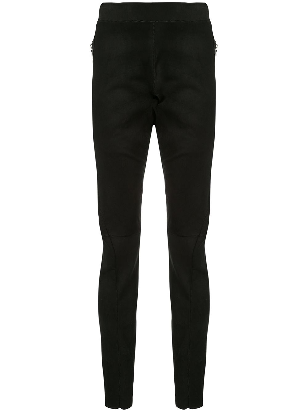 classic slim-fit trousers - 1