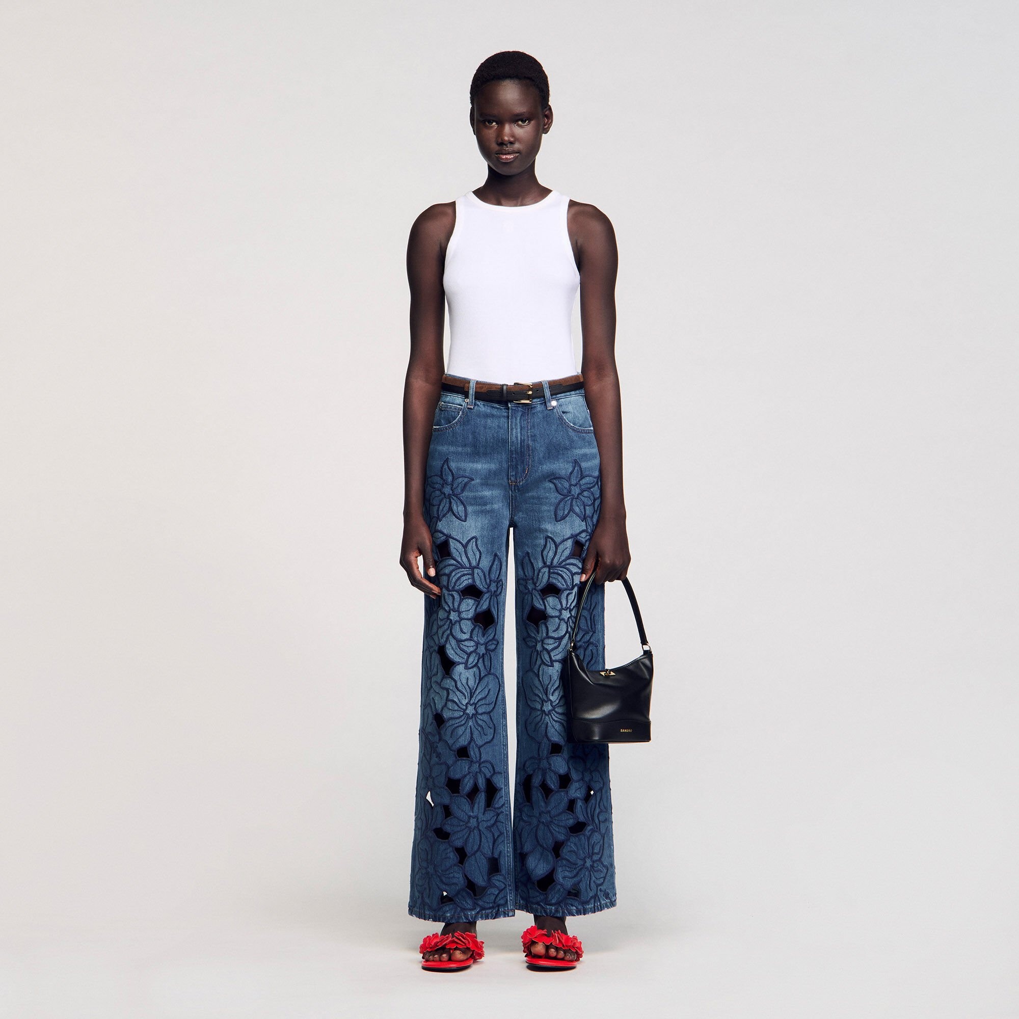 EMBROIDERED JEANS - 3