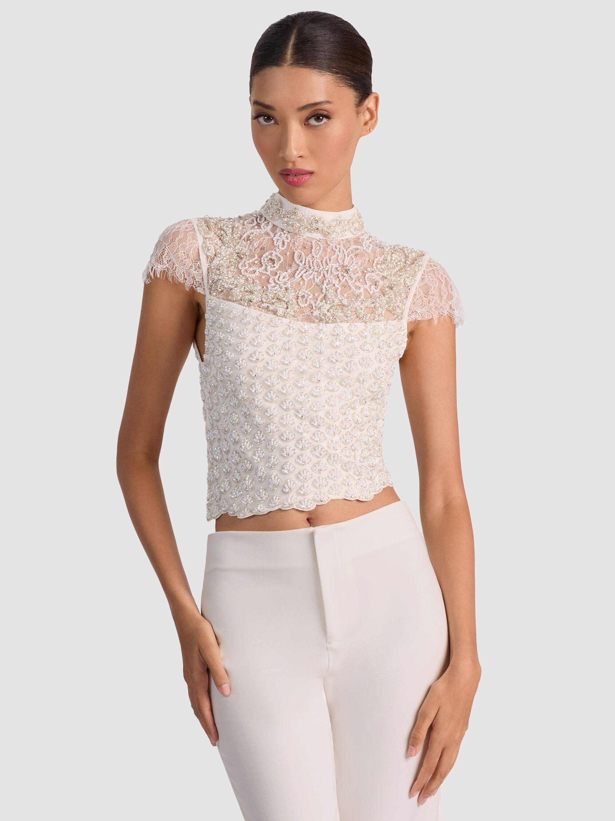PRIA EMBELLISHED TOP - 2