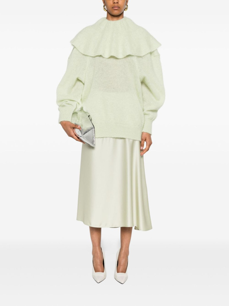 VIKTOR & ROLF volant ruffled-neck sweater outlook