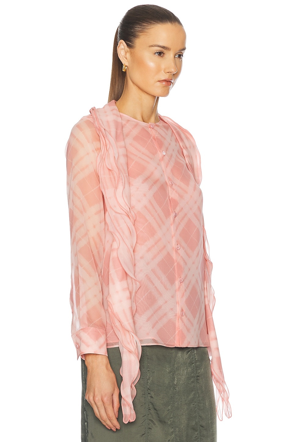 Long Sleeve Ruffle Top - 2