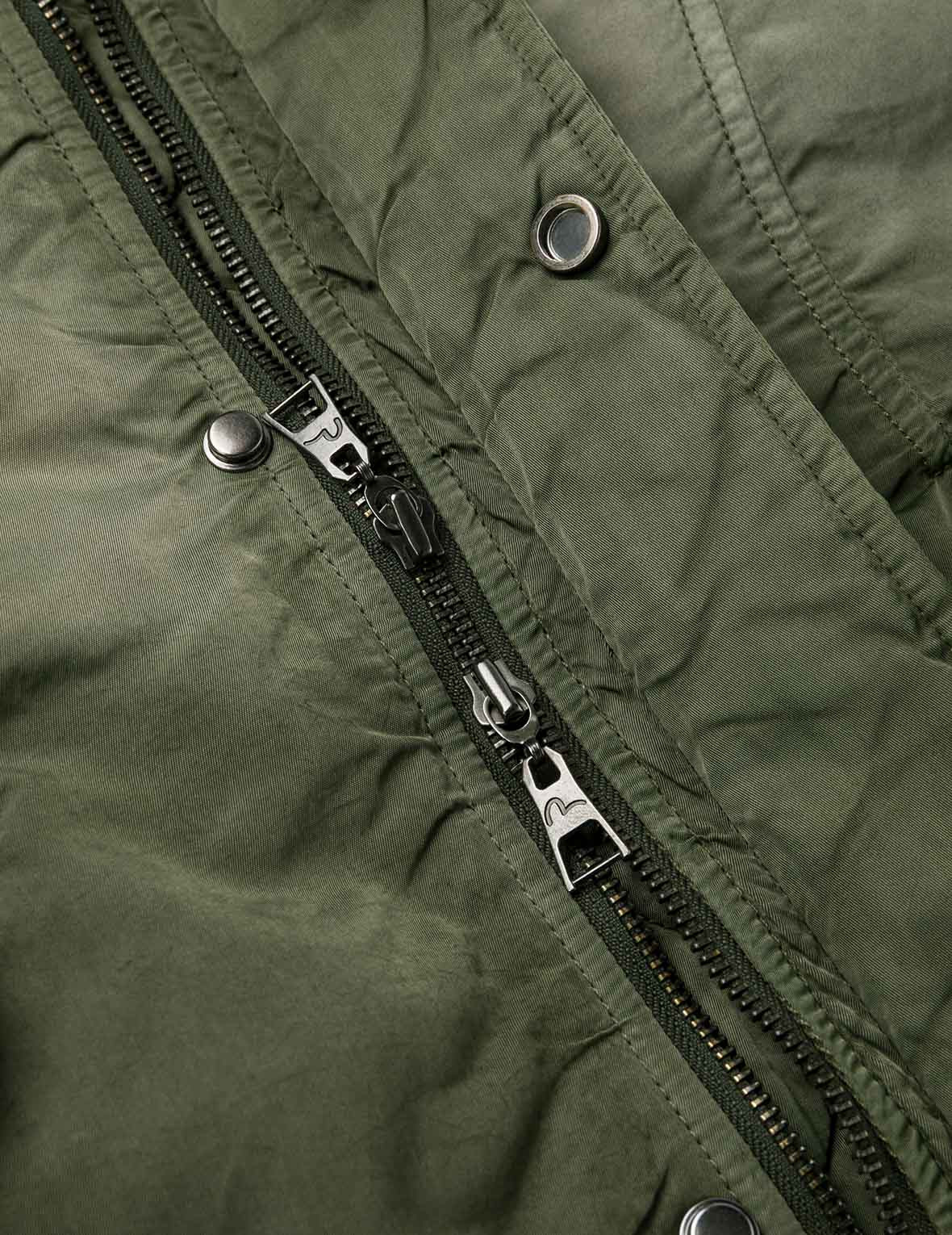Logo and Slogan Embroidery Fashion Fit Jacket - 7