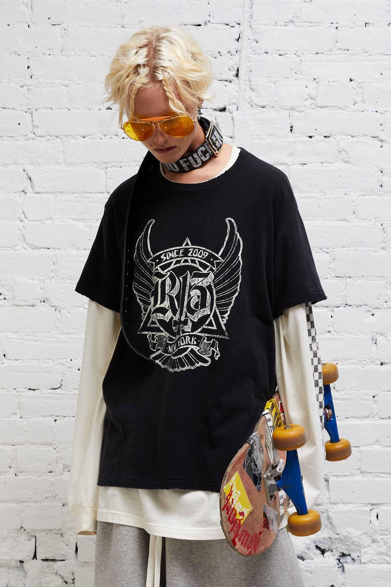 SKATE BOY T - BLACK - 1