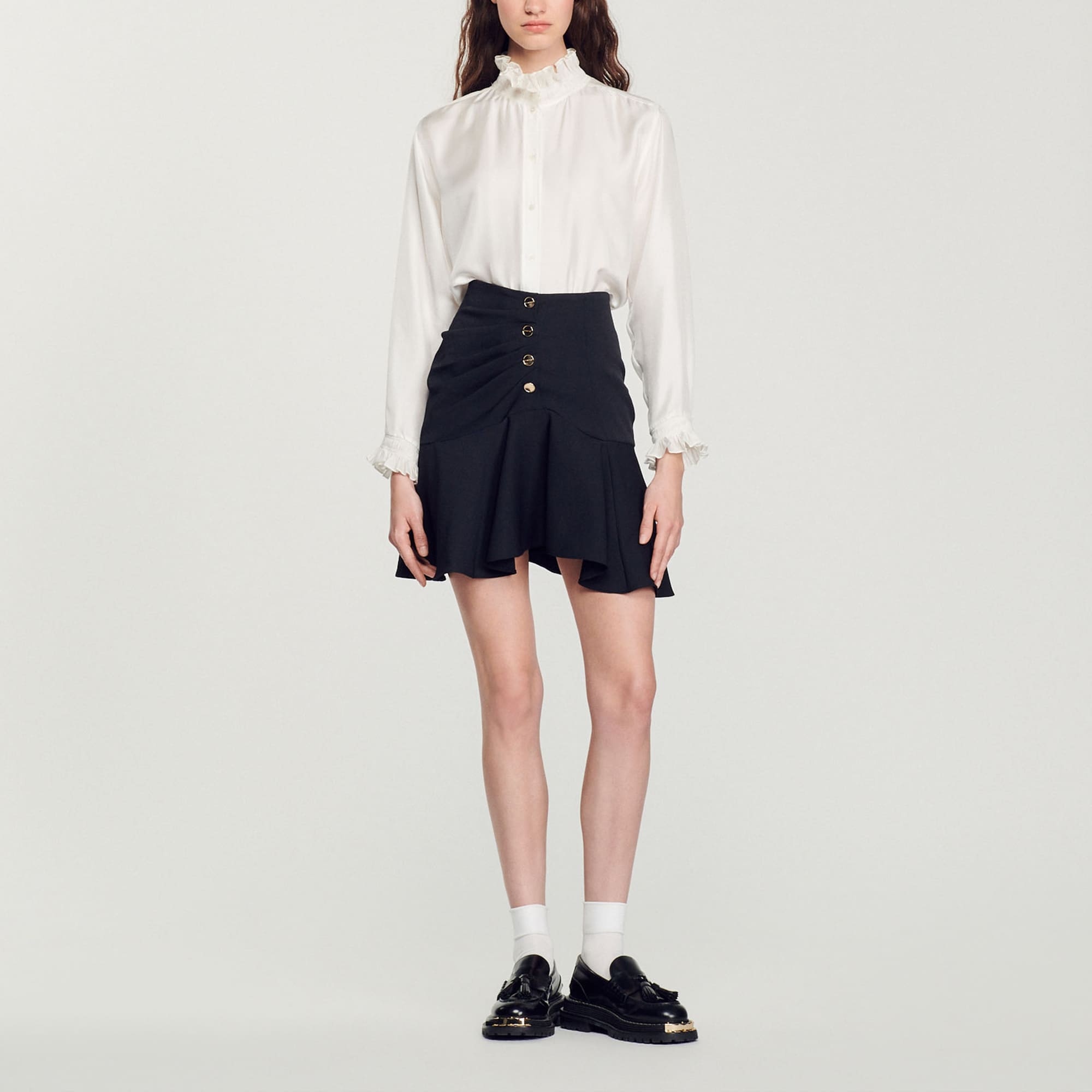 Short asymmetric skirt - 2