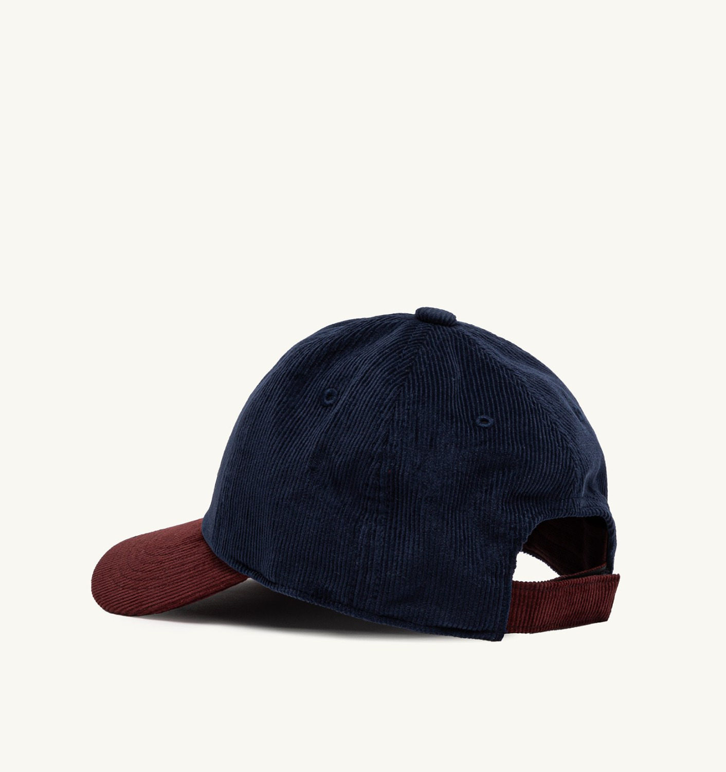 UNISEX TWO-TONE BASEBALL CAP WITH EMBROIDERED LOGO - 3