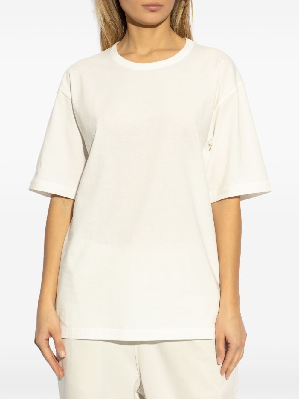 text-print T-shirt - 3