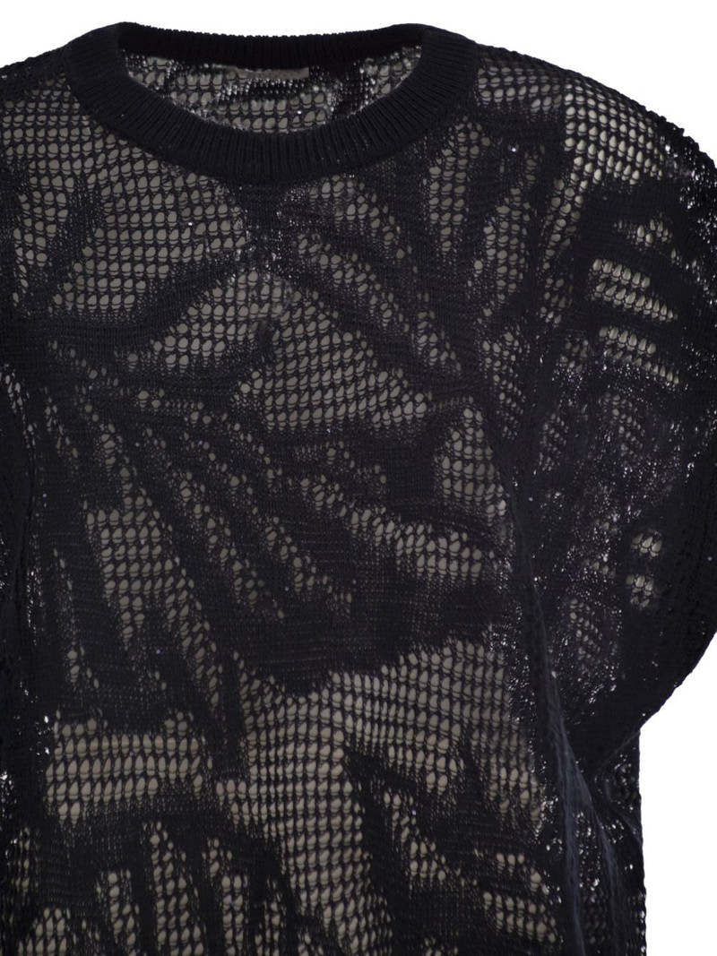 crew-neck sequin top 4