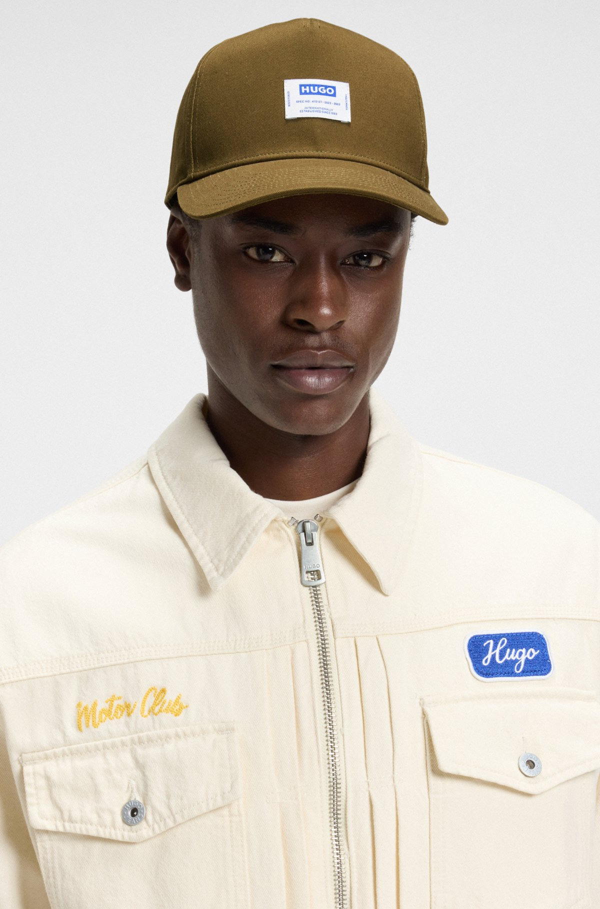 COTTON-TWILL CAP WITH LOGO LABEL - 4