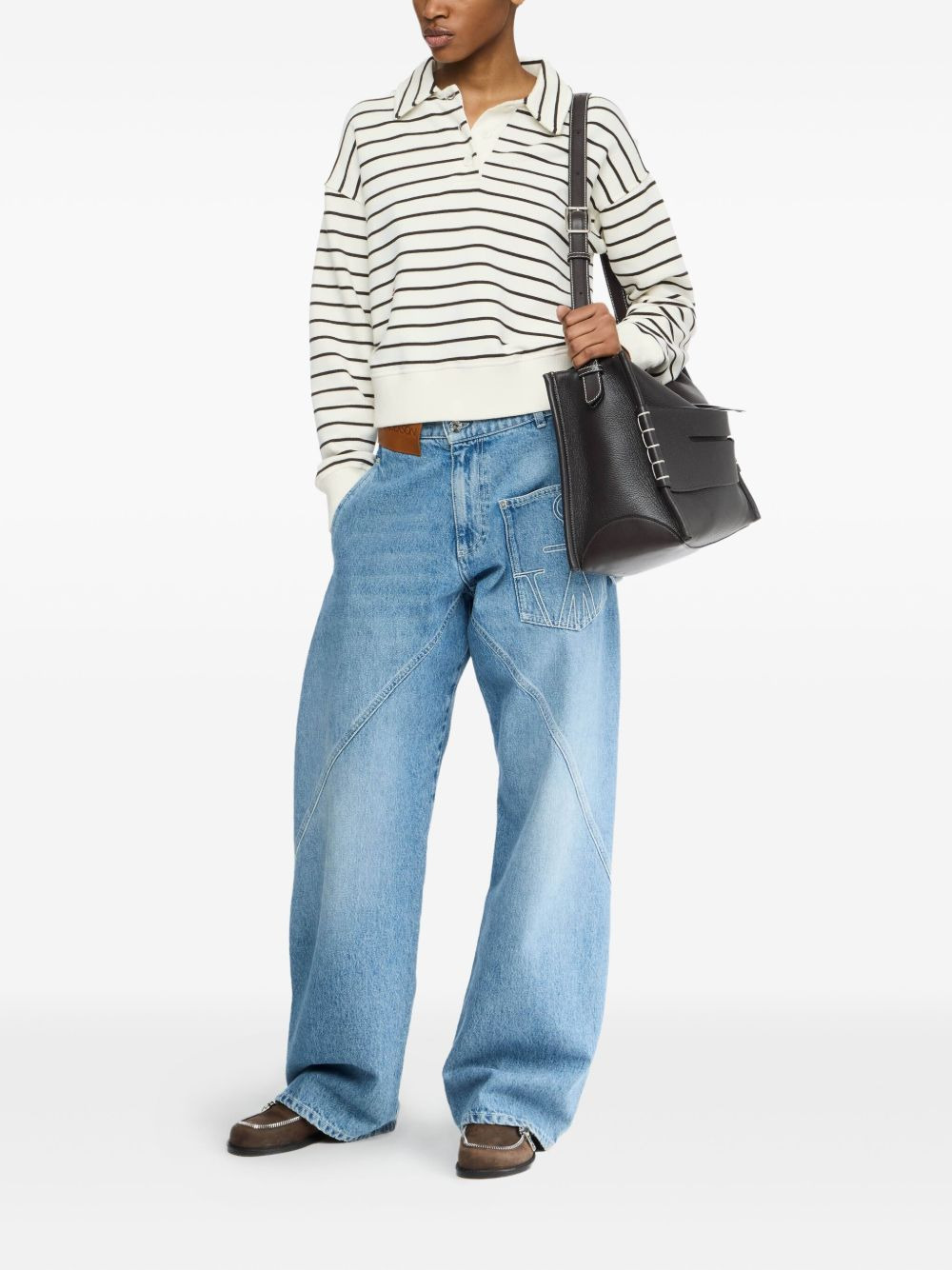 striped polo shirt - 2