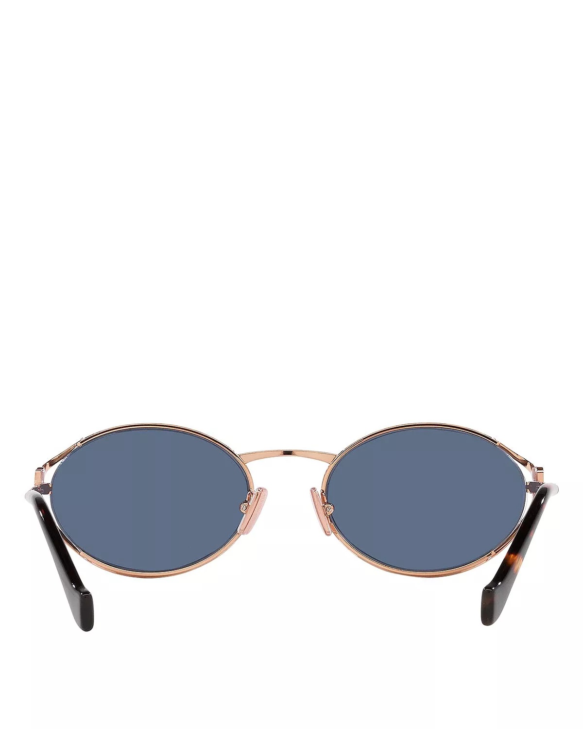 Metal Oval Sunglasses, 54mm - 4
