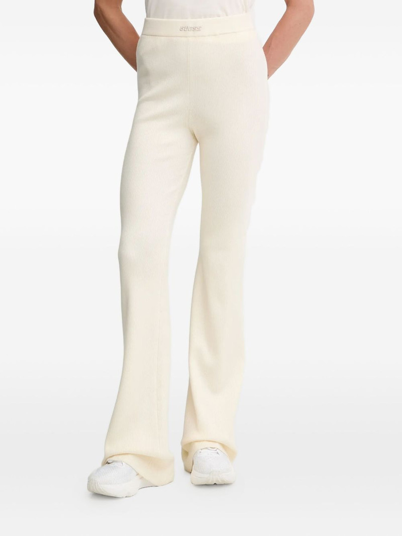 ribbed logo trousers 1