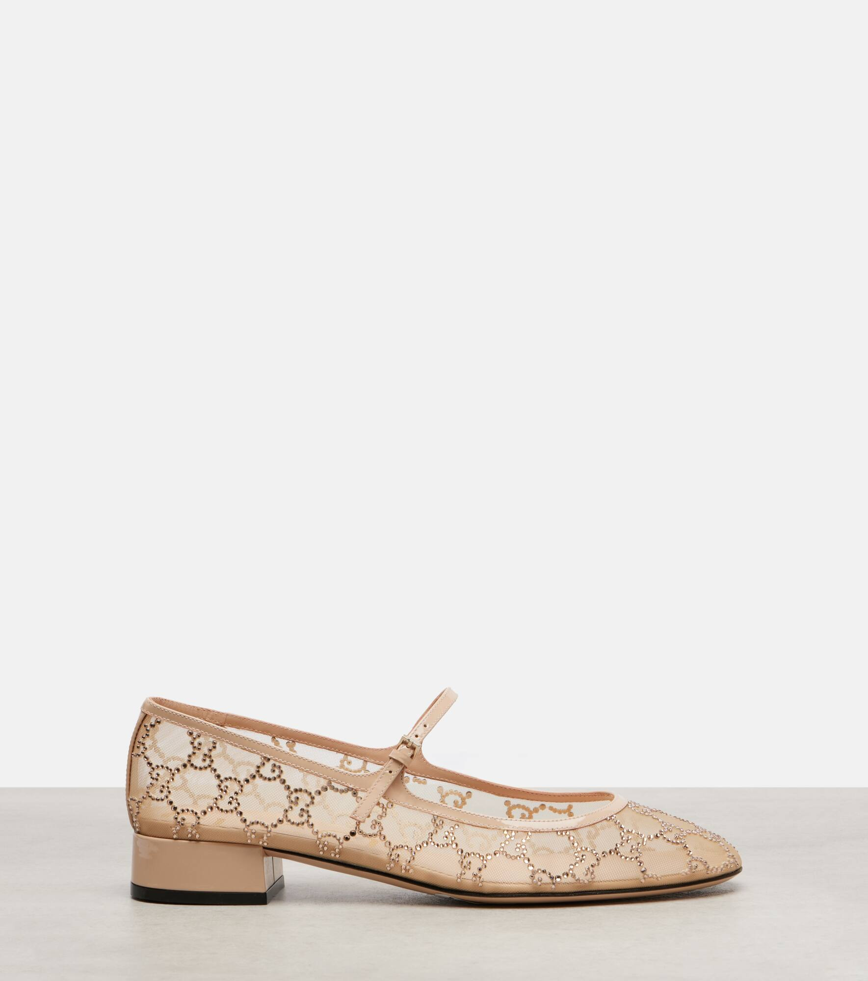 Charline GG mesh Mary Jane flats - 4