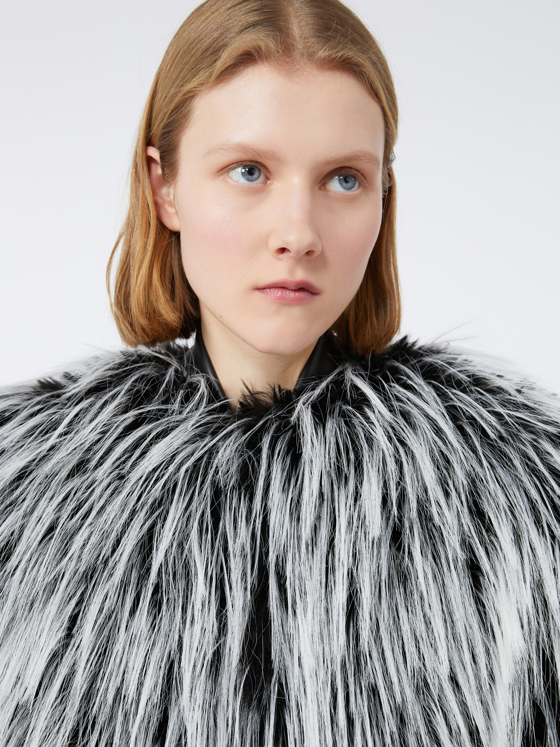 ADESSO1234 Oversized two-tone jacket - RUNWAY - 5