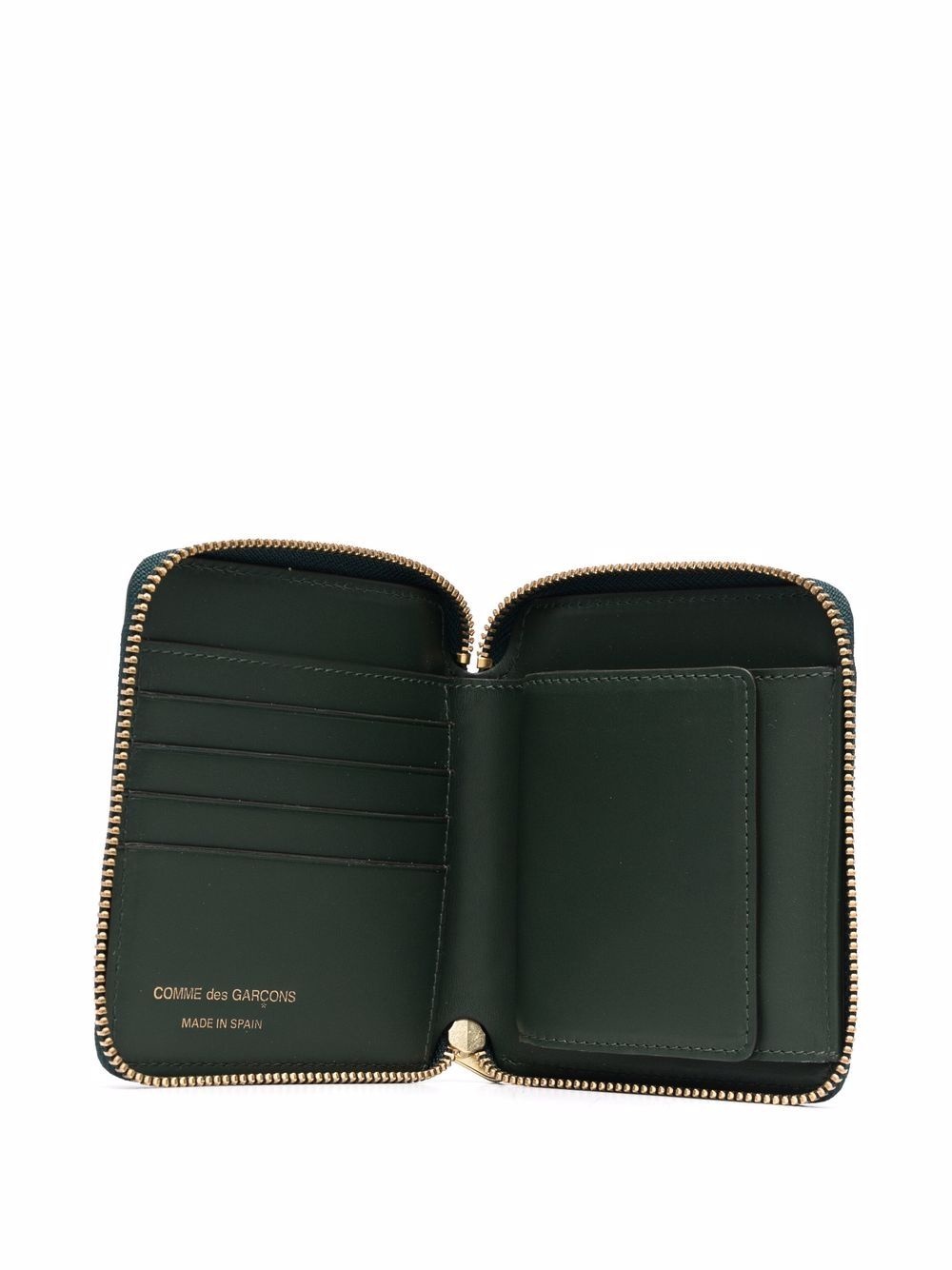 zip-around leather wallet - 3