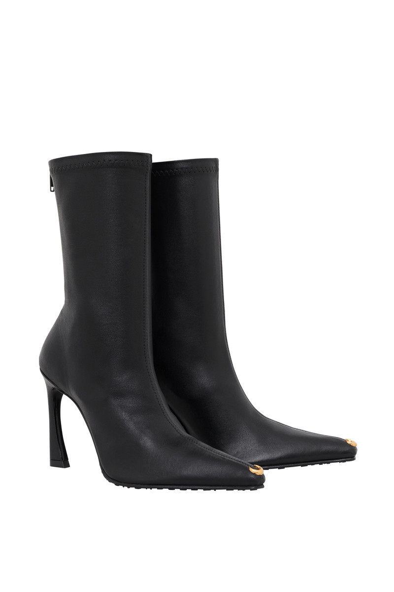 Marine Serre Smooth Leather Ms KiSS Ankle Boots outlook