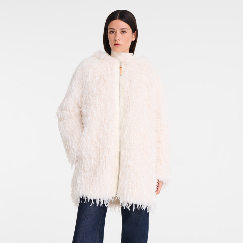 Coat Ivory - Faux fur 6
