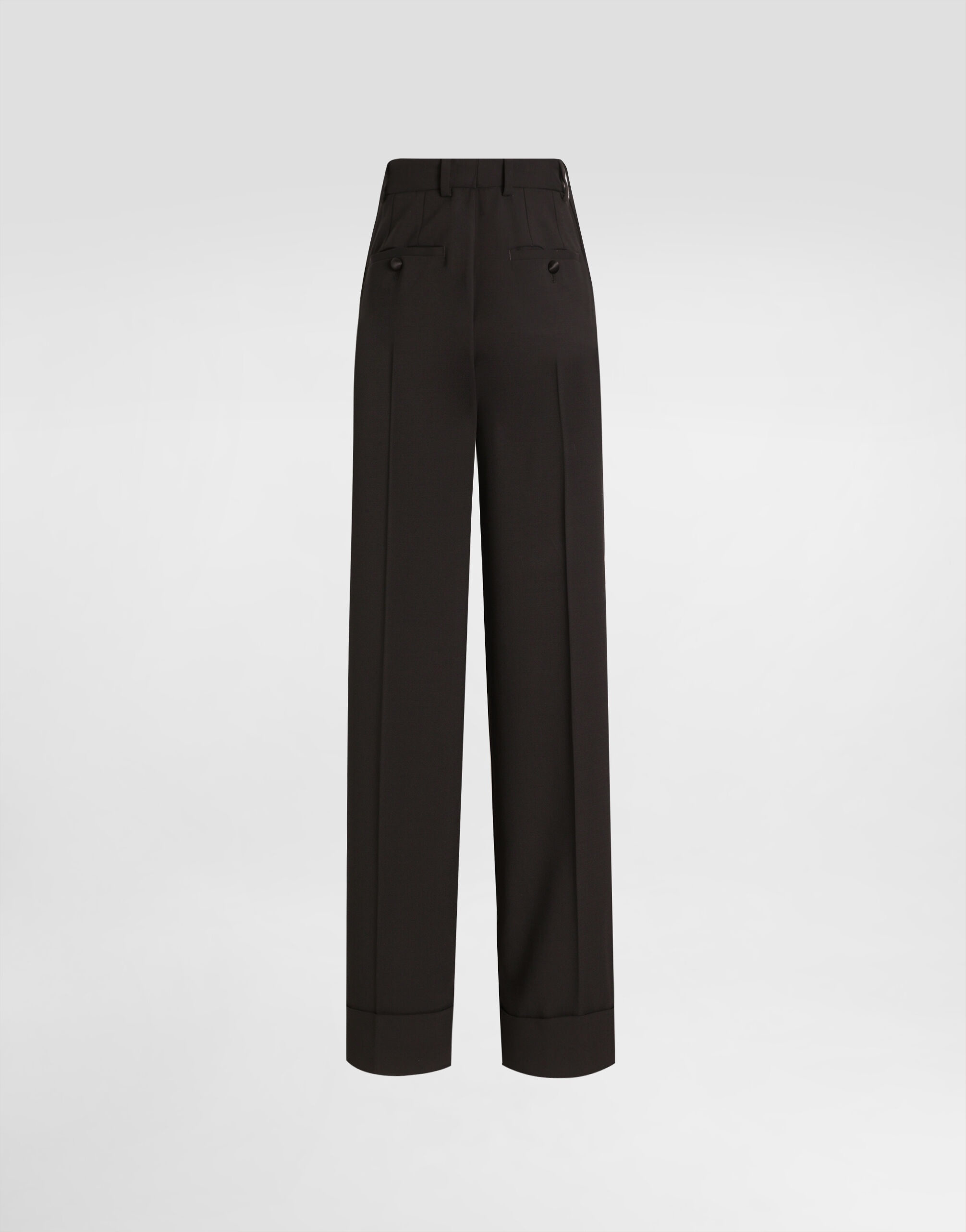Flared woolen pants - 5