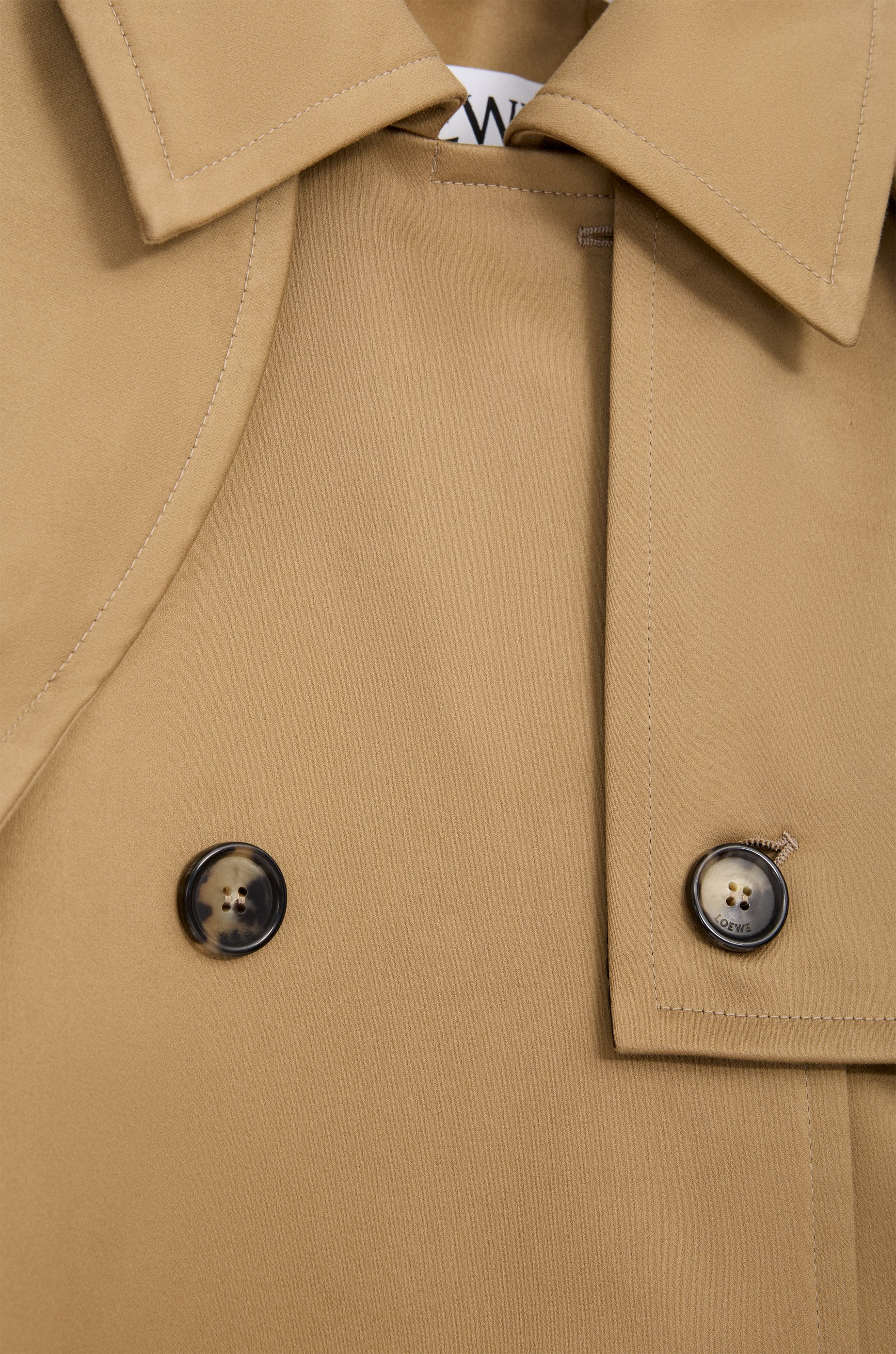 Cape jacket in cotton - 4
