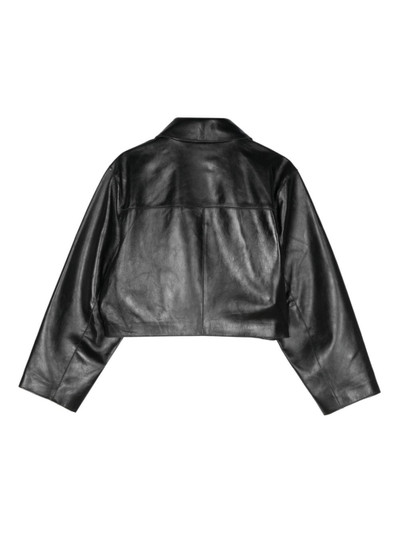 STAND STUDIO Gretel leather jacket outlook