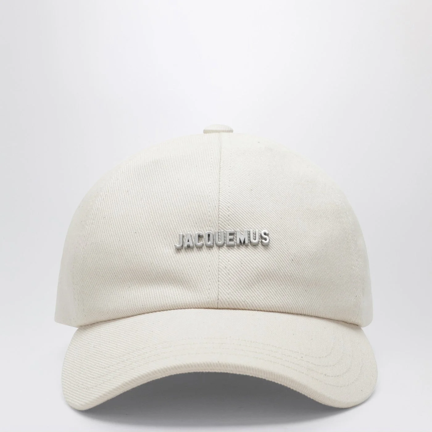 White baseball cap with logo - 1