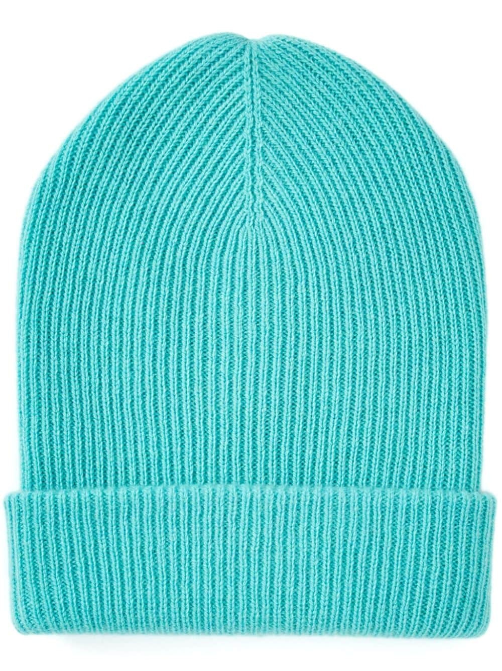 Parker ribbed-knit beanie - 1