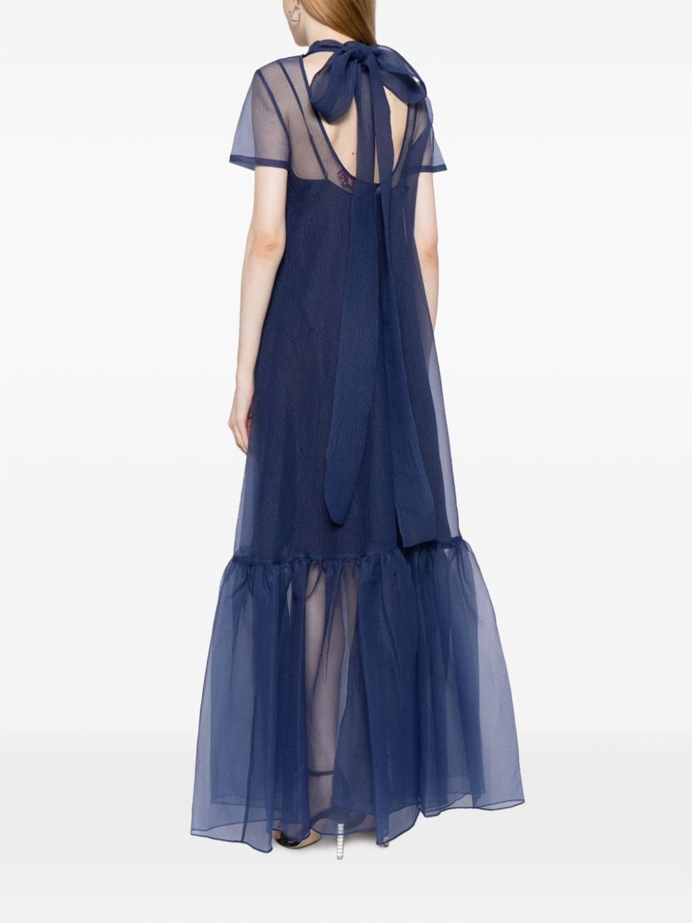 Calunna organza maxi dress - 4