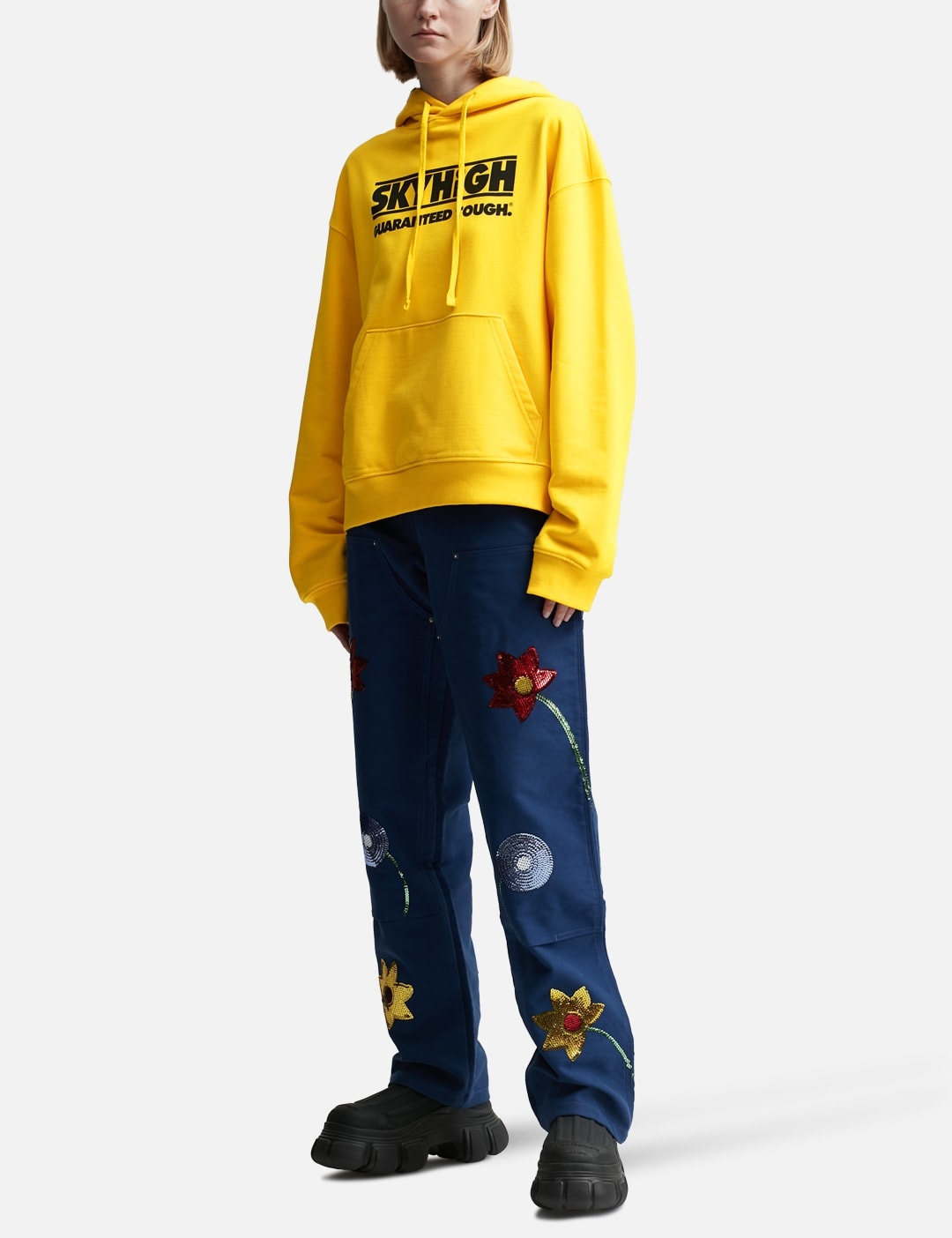 CONSTRUCTION GRAPHIC LOGO HOODIE - 9
